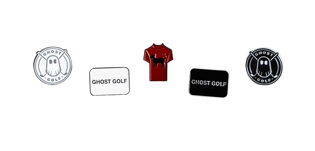 Monster G 3 Types of Golf Mat Color Ball Markers (White, Mint, Black)